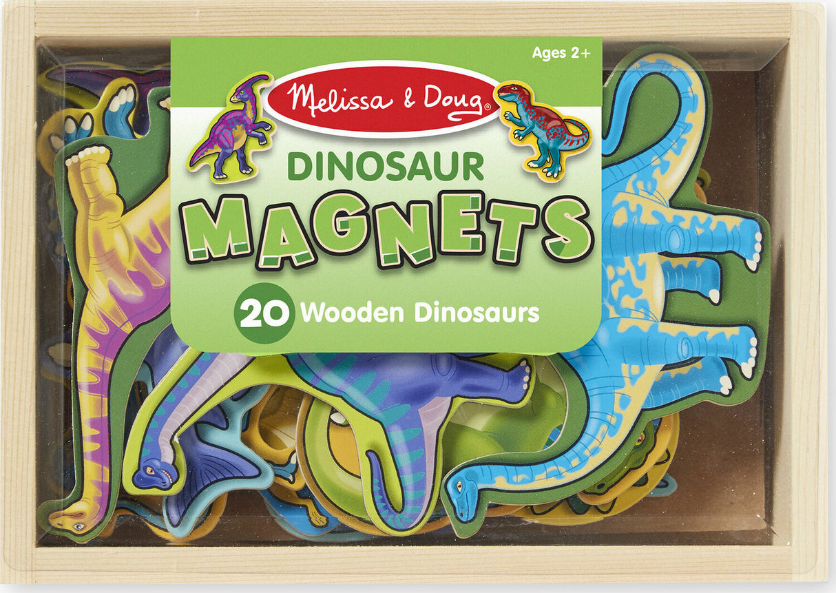 Wooden Dinosaur Magnets