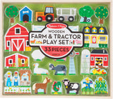 Wooden Farm & Tractor Play Set