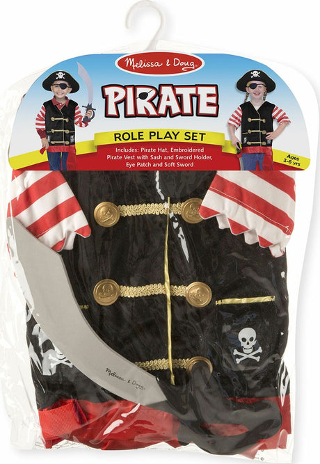 Pirate Role Play Costume Set