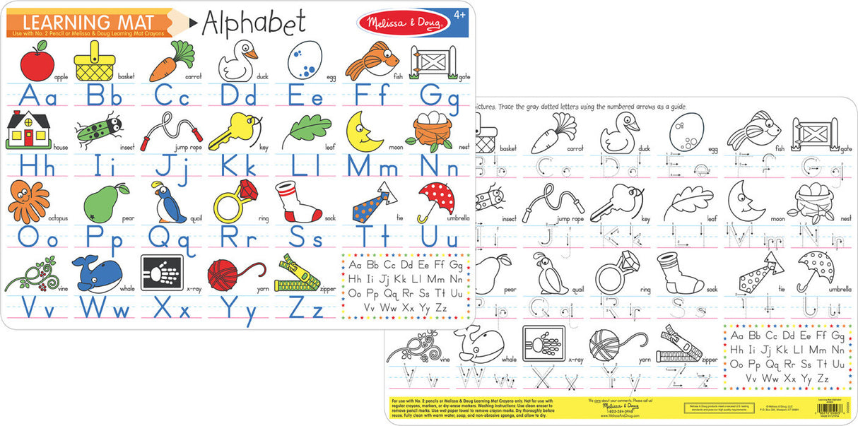 Alphabet Write-A-Mat (Bundle of 6)