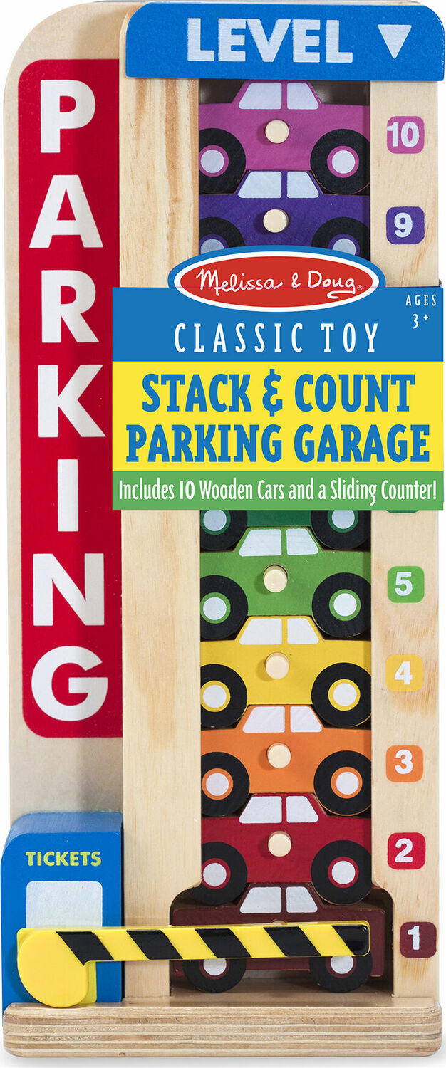 Wooden Stack & Count Parking Garage