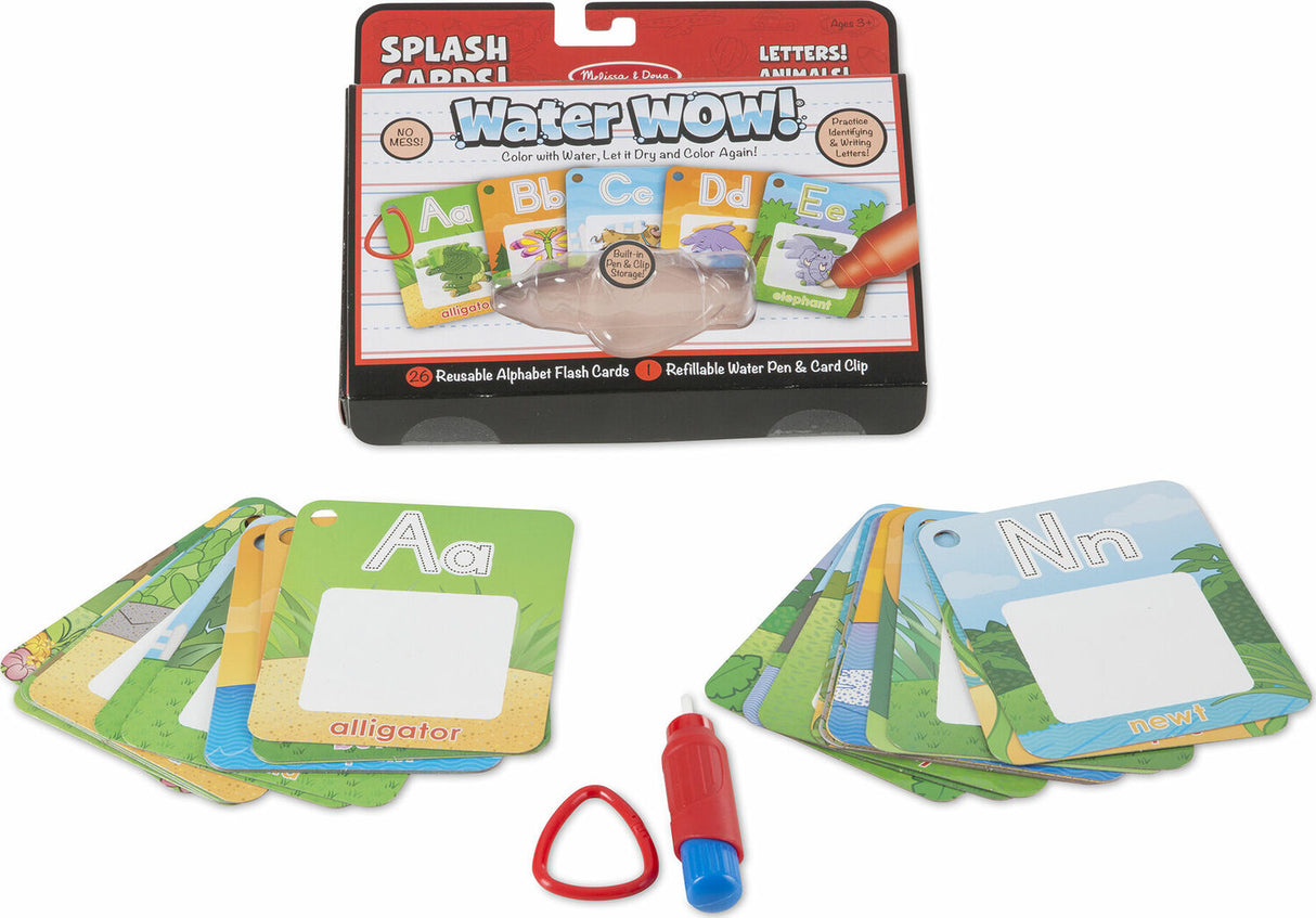 Water Wow! Alphabet Cards - On the Go Travel Activity