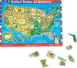 United States of America Sound Puzzle - 40 Pieces