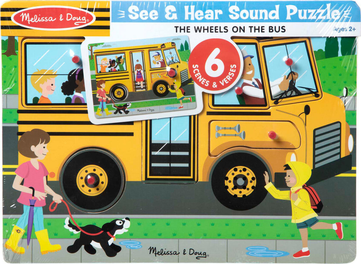 The Wheels on the Bus Sound Puzzle