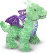 Zephyr Green Dragon Stuffed Animal