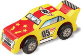 Decorate-Your-Own Wooden Race Car