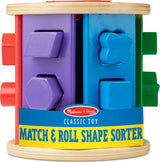 Match & Roll Shape Sorter