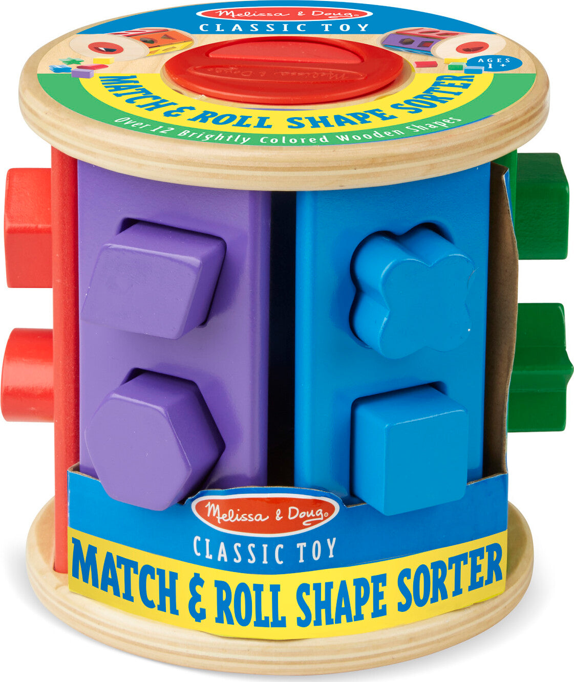 Match & Roll Shape Sorter