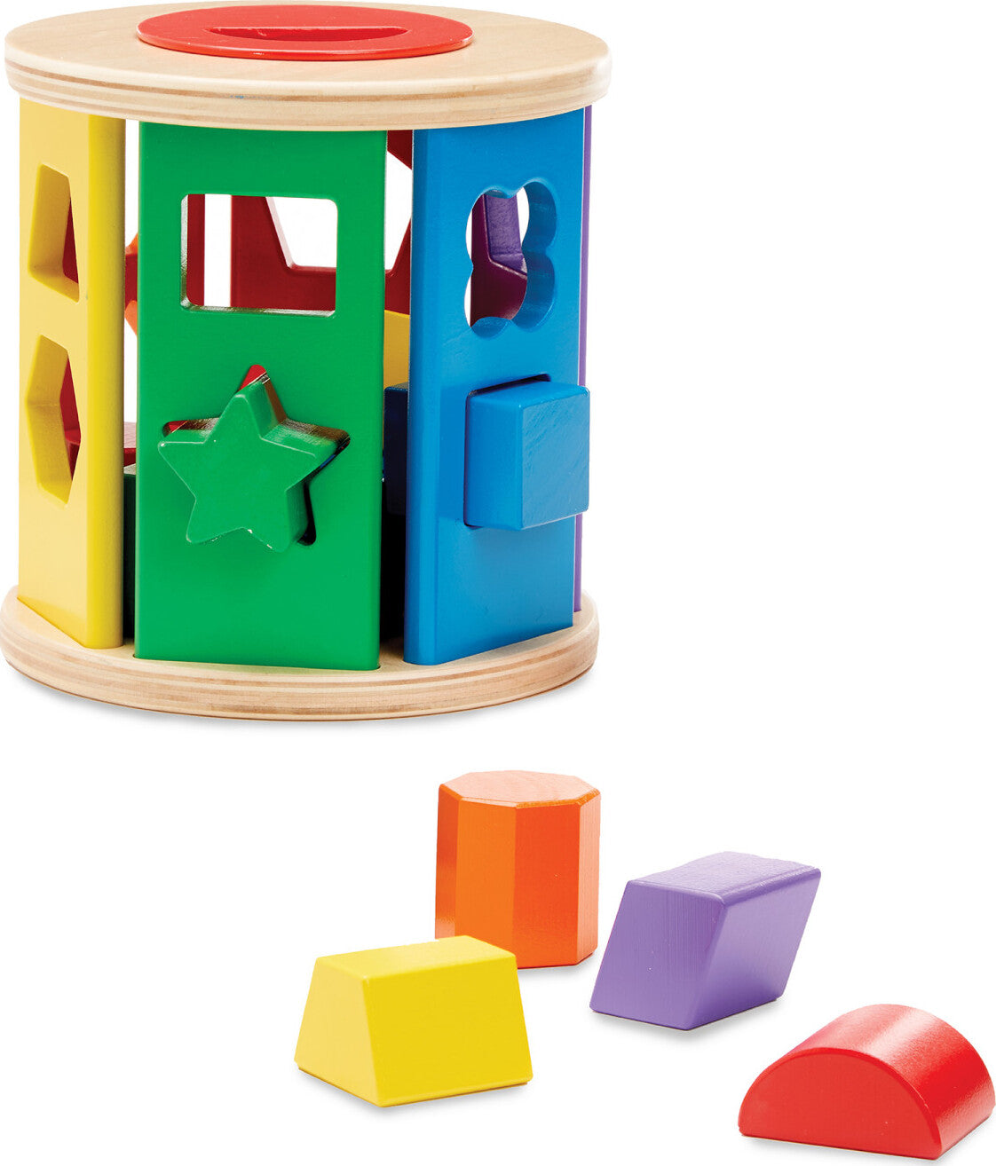 Match & Roll Shape Sorter