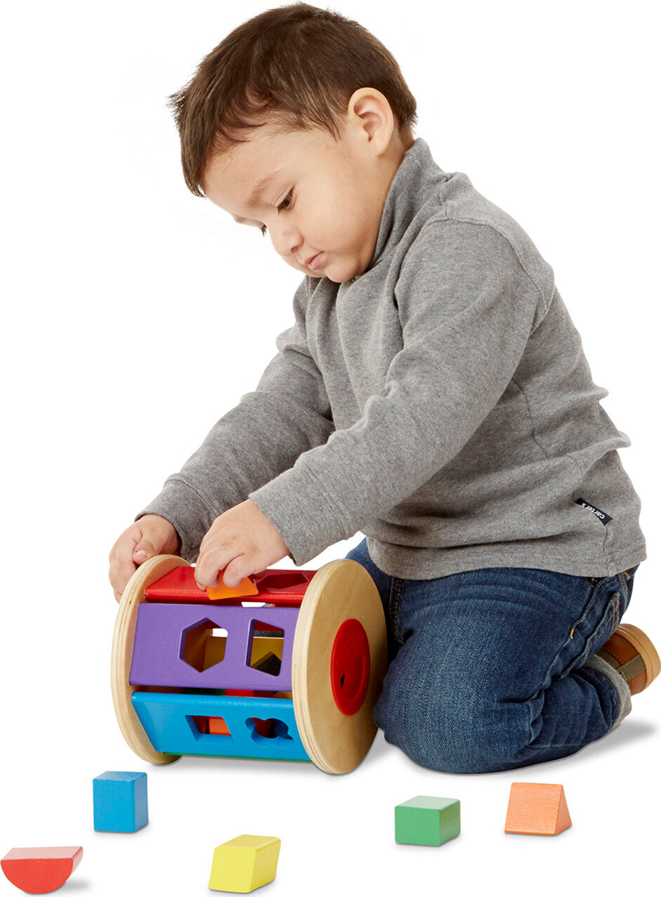 Match & Roll Shape Sorter