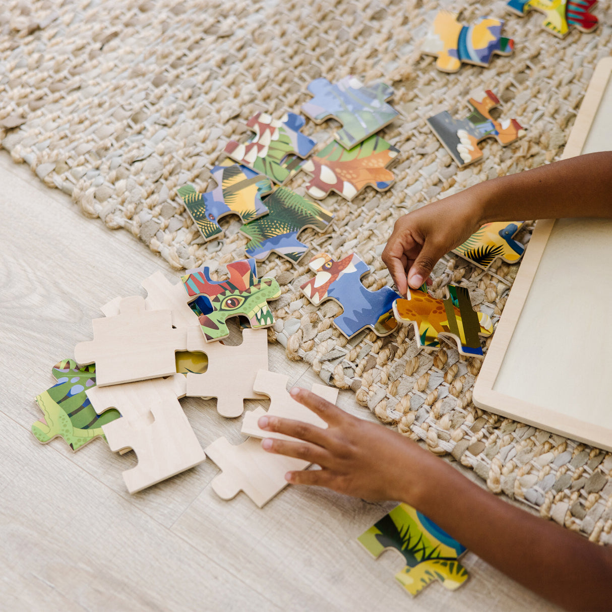 Dinosaur Wooden Jigsaw Puzzle - 24 Pieces