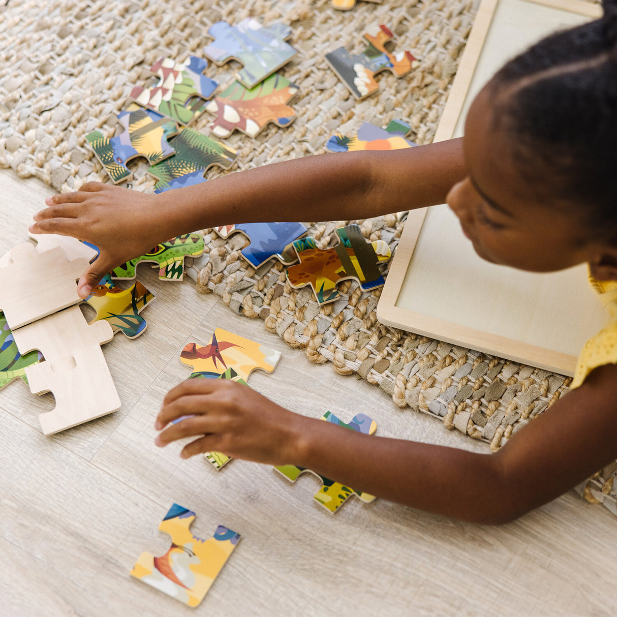 Dinosaur Wooden Jigsaw Puzzle - 24 Pieces