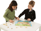 USA Map Wooden Jigsaw Puzzle