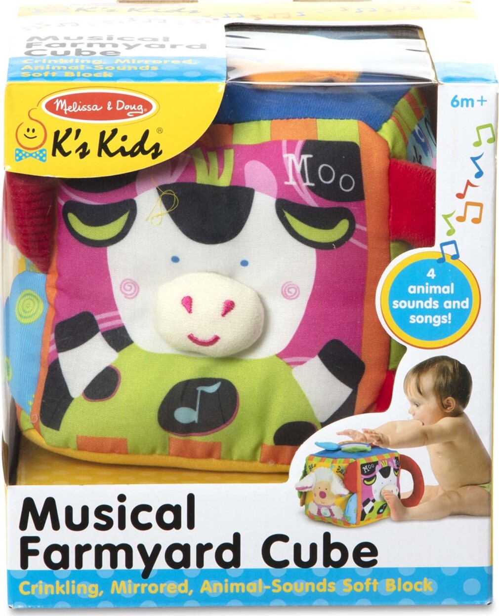 Musical Farmyard Cube