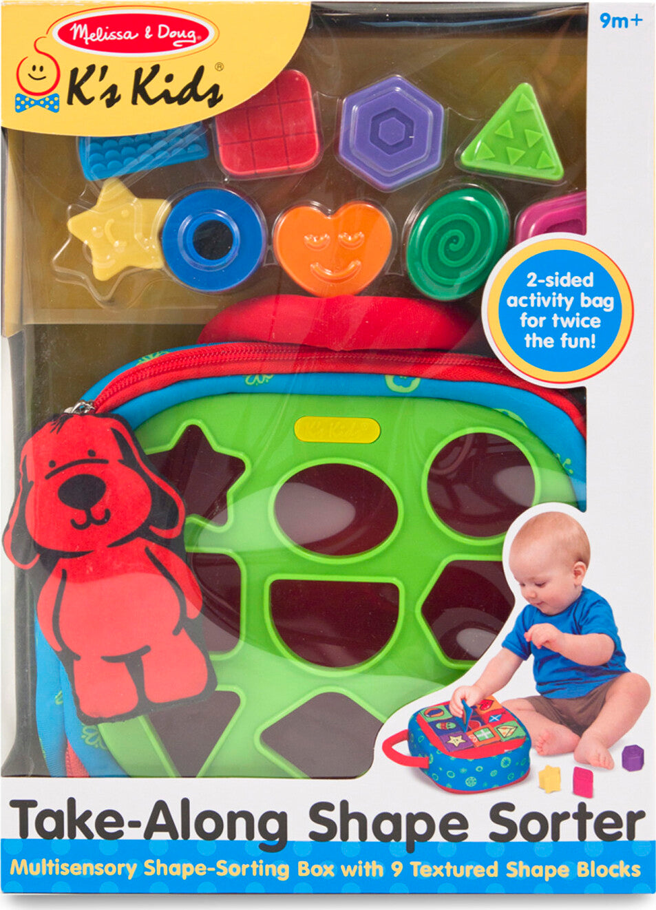 Take-Along Shape Sorter Baby and Toddler Toy