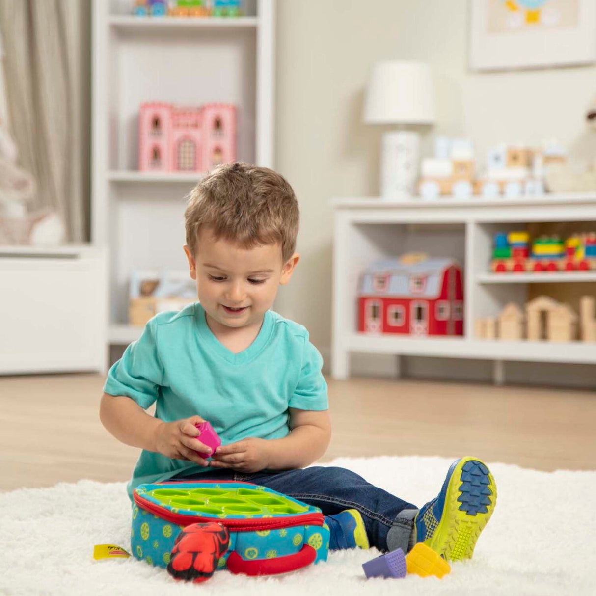 Take-Along Shape Sorter Baby and Toddler Toy