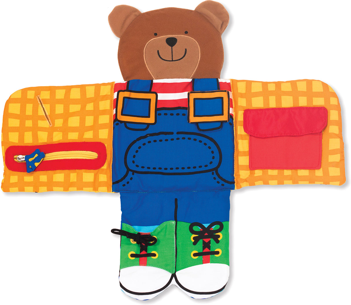 Soft Activity Book - Dress Up Bear