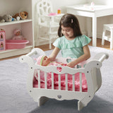 Wooden Doll Crib