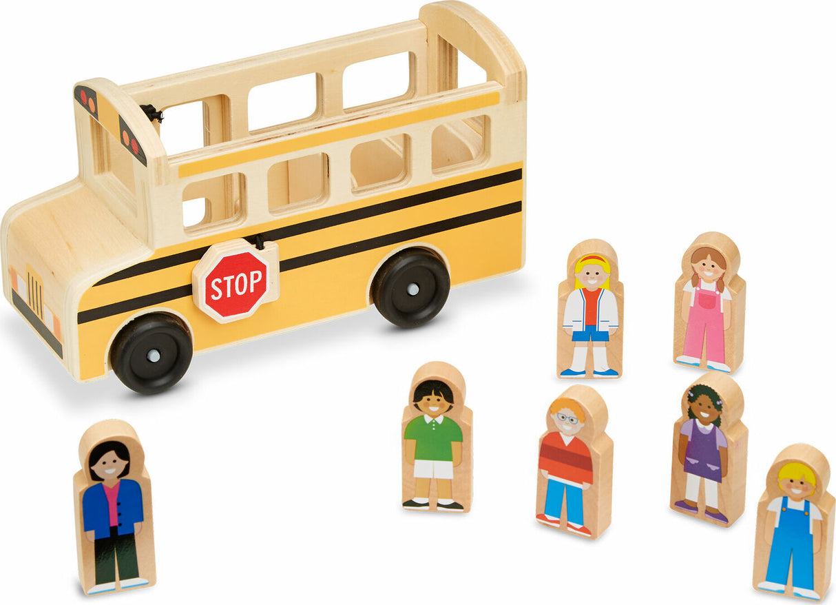 Wooden Classic School Bus