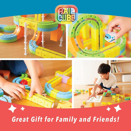 Rail Cube - Magnetic Monorail Starter Set