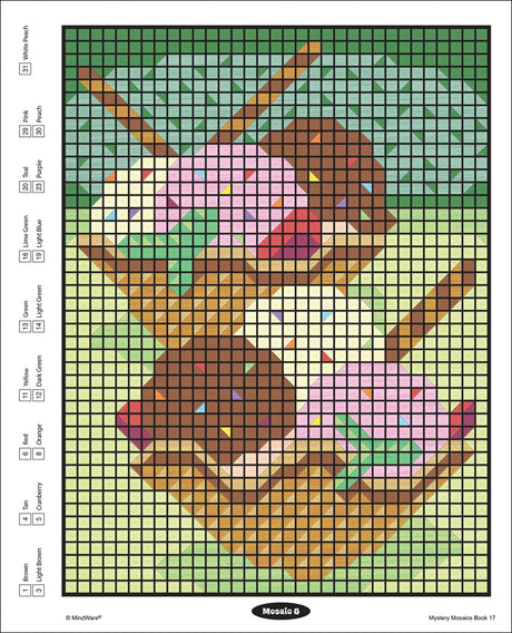 MYSTERY MOSAICS BOOK 17