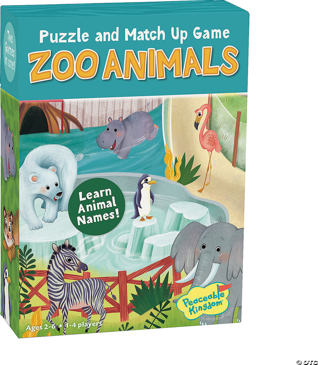 Zoo Animal Puzzle and Match Up Game