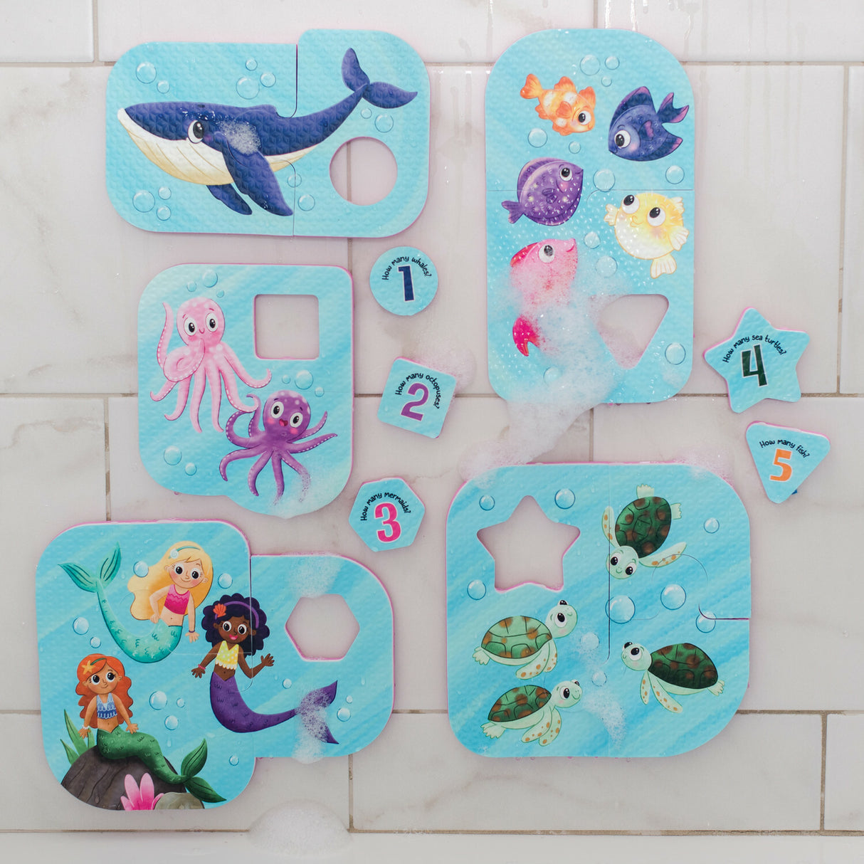 Magical Mermaids Bath Puzzles