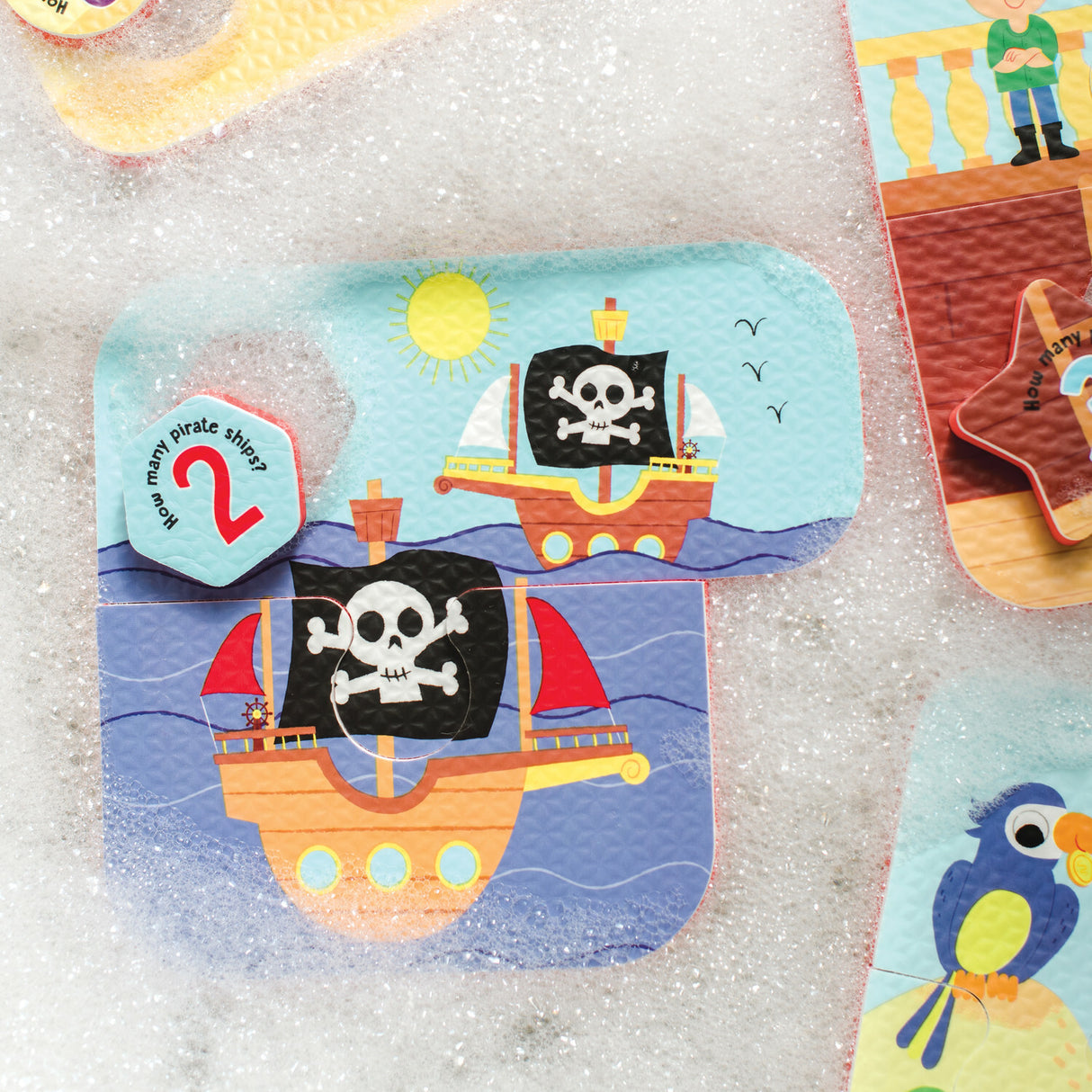 Playful Pirates Bath Puzzles