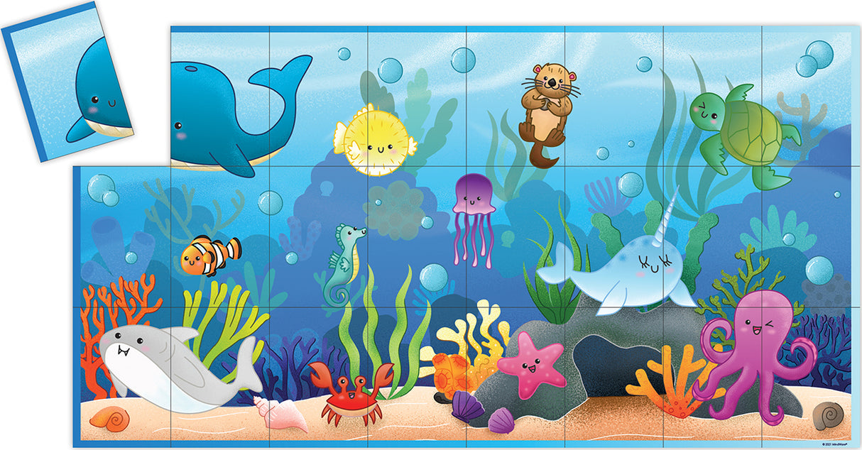 Match Ups Puzzle Game: Underwater Fun