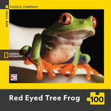 Red-Eyed Tree Frog Mini Mini Puzzle (100 Pc)