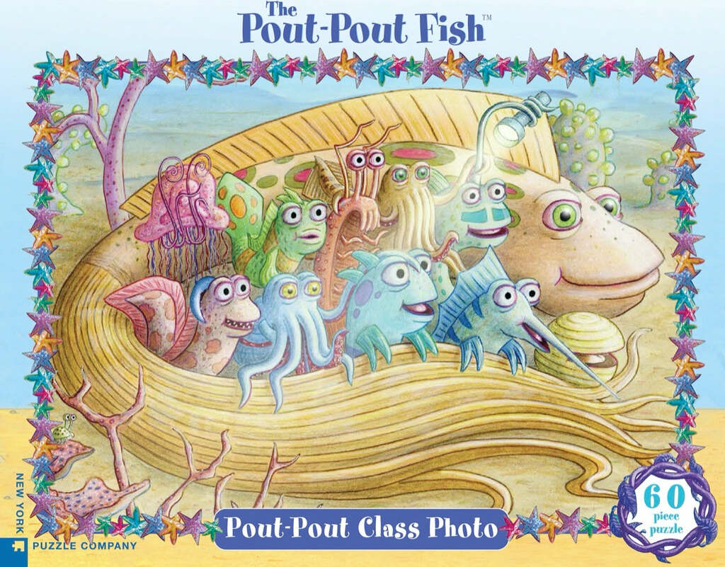 Pout Pout Class Photo Puzzle (60 Pc)