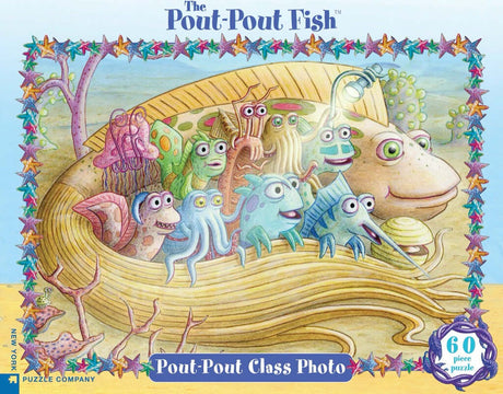 Pout Pout Class Photo Puzzle (60 Pc)