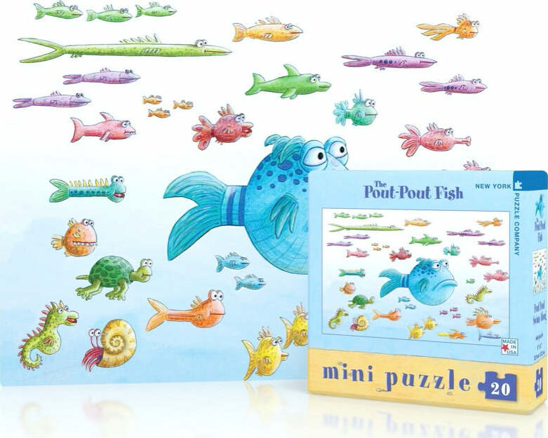 Pout Pout Swims Along Mini Mini Puzzle (20 Pc)