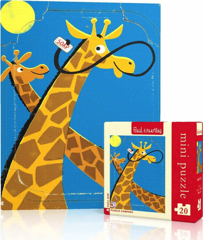 Giraffes Mini Mini Puzzle (20 Pc)