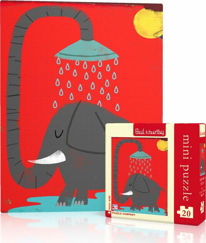 Elephant Mini Mini Puzzle (20 Pc)