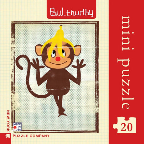 Silly Monkey Mini Mini Puzzle (20 Pc)