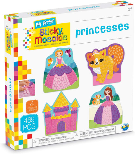 My First Sticky Mosaics Princesses