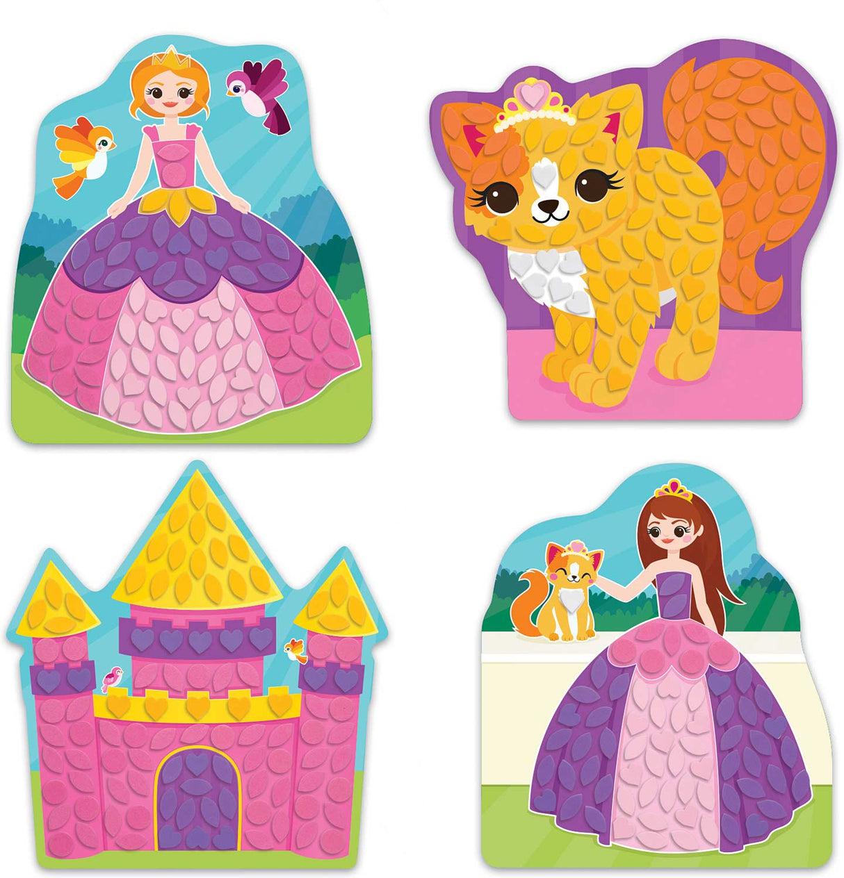 My First Sticky Mosaics Princesses