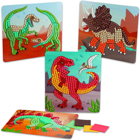 Sticky Mosaics Dinosaurs