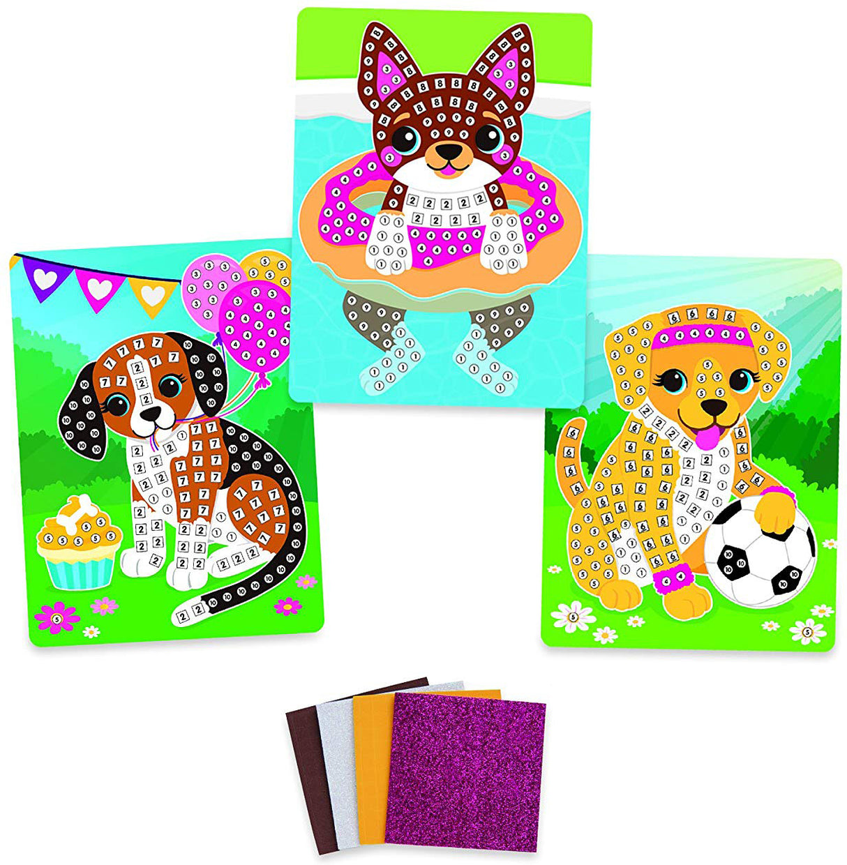 Sticky Mosaics Travel Pack Puppies