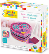 Sticky Mosaics Heart Jewelry Box