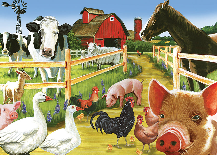 Farmyard Welcome (Tray Puzzle)