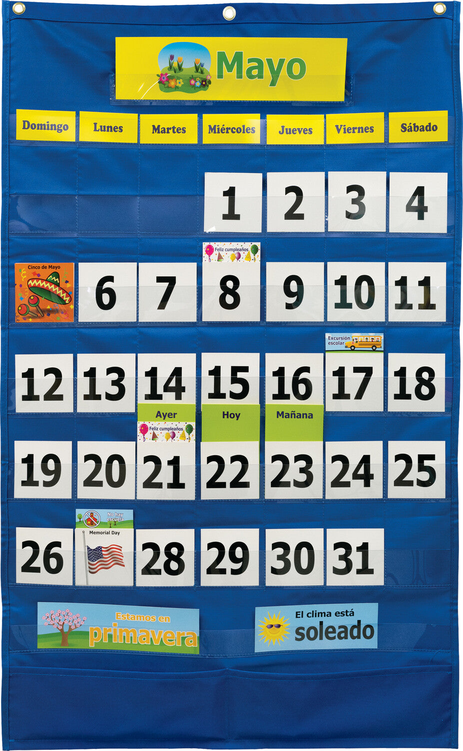 Calendar & Weather Pocket Chart