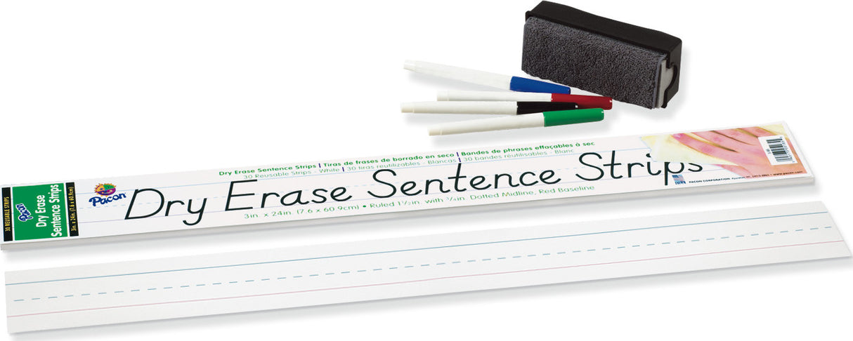 Dry Erase Sentence Strips