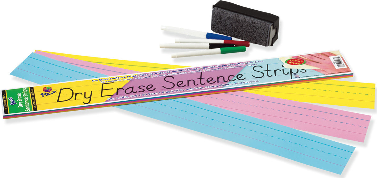 Dry Erase Sentence Strips