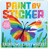 Paint by Sticker Kids: Rainbows Everywhere!: Create 10 Pictures One Sticker at a Time!