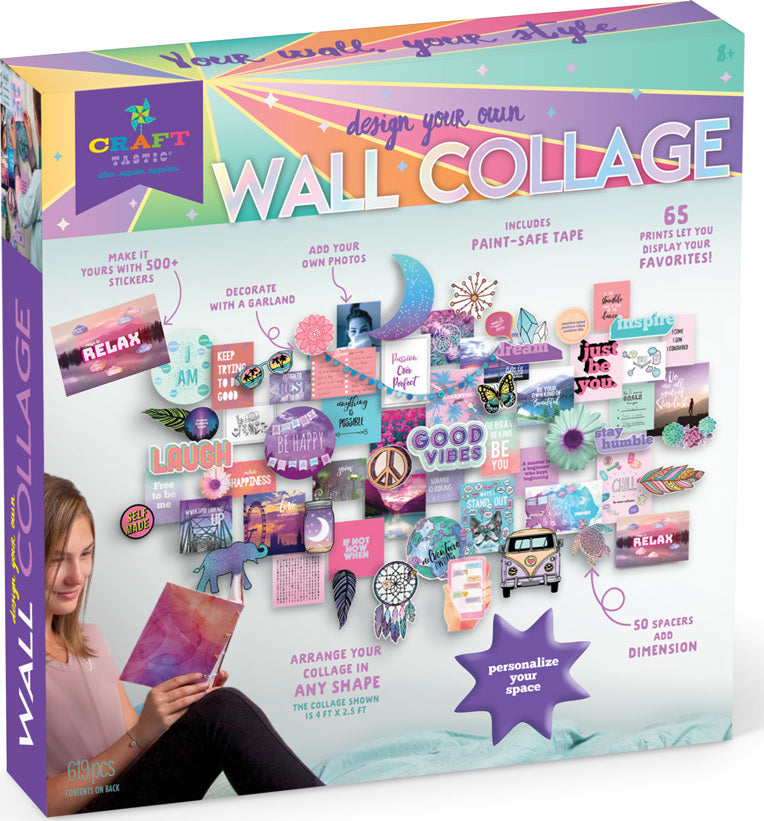 Craft-Tastic® Design Your Own Wall Collage Kit