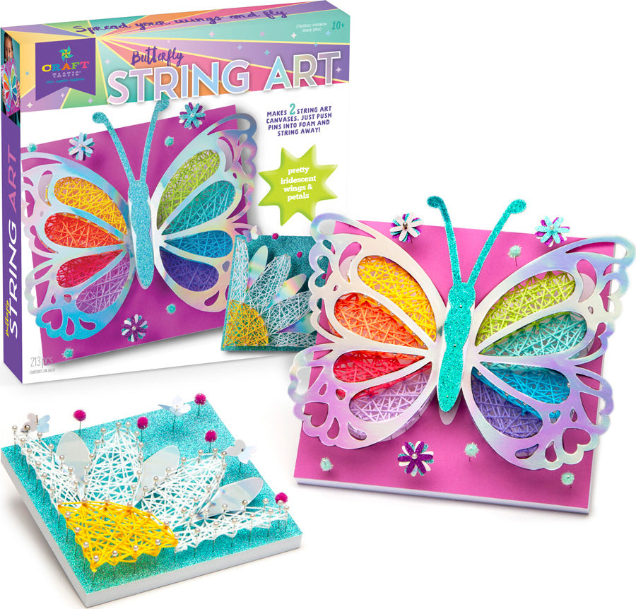 Craft-Tastic® Butterfly String Art