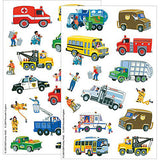 City Car and Truck Sticker Pack