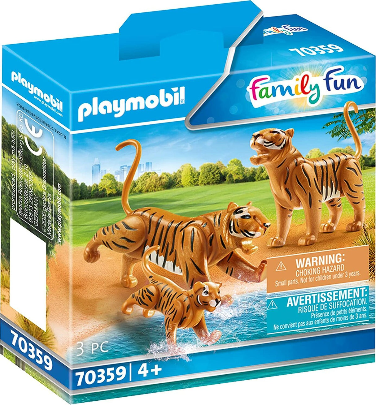 Playmobil Tigers with Cub